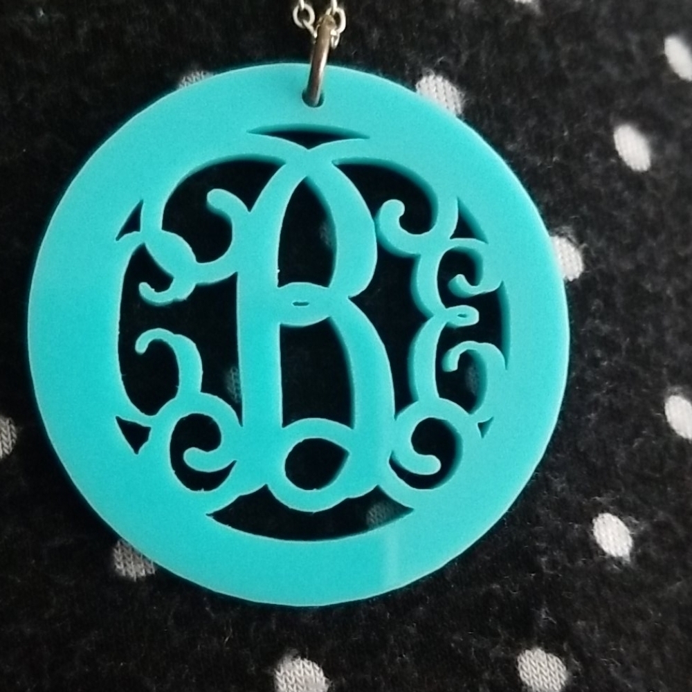 Monogram necklace CBE